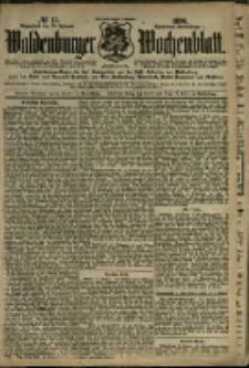 Waldenburger Wochenblatt, Jg. 42, 1896, nr 13