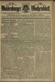 Waldenburger Wochenblatt, Jg. 43, 1897, nr 50