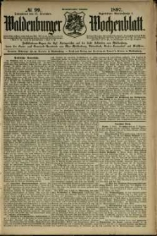 Waldenburger Wochenblatt, Jg. 43, 1897, nr 99