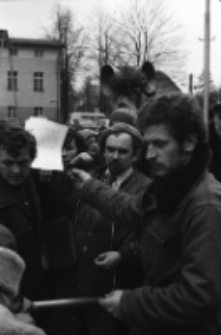 Gencjana - strajk okupacyjny 1981 (fot. 5) [Dokument ikonograficzny]