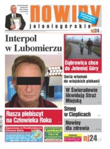 Nowiny Jeleniogórskie : tygodnik społeczny, R.54!, 2012, nr 48 (2788) [Dokument elektroniczny]