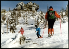 Narciarze na stoku (fot.3) [Dokument ikonograficzny]