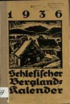 Schlesischer Bergland-Kalender 1936