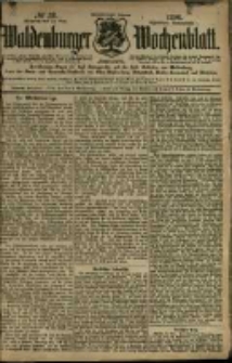 Waldenburger Wochenblatt, Jg. 42, 1896, nr 38