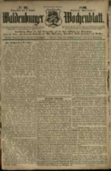 Waldenburger Wochenblatt, Jg. 42, 1896, nr 63