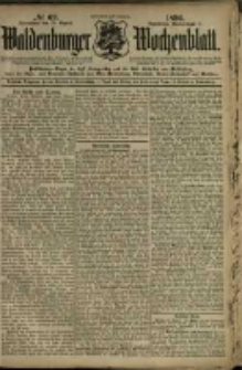 Waldenburger Wochenblatt, Jg. 42, 1896, nr 69