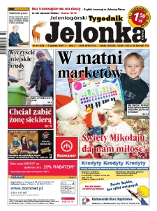 Jelonka.com : jeleniog&oacute;rski tygodnik, R. 2, 2007, 49 (60) [Dokument elektroniczny]