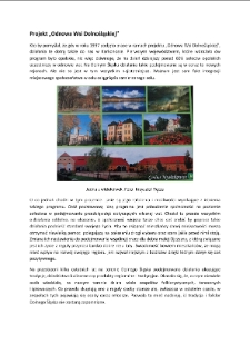 Projekt &bdquo;Odnowa Wsi Dolnośląskiej&rdquo; [Dokument elektroniczny]