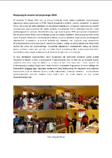 Rozpoczęcie sezonu turystycznego 2015 [Dokument elektroniczny]