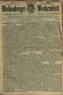 Waldenburger Wochenblatt, Jg. 41, 1895, nr 4