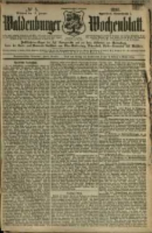 Waldenburger Wochenblatt, Jg. 41, 1895, nr 5