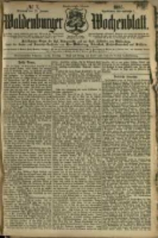 Waldenburger Wochenblatt, Jg. 41, 1895, nr 7