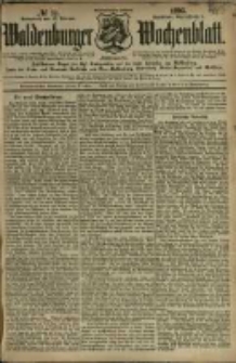 Waldenburger Wochenblatt, Jg. 41, 1895, nr 14