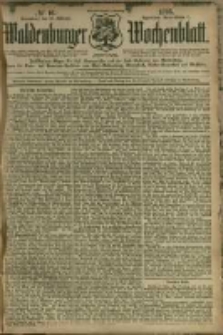 Waldenburger Wochenblatt, Jg. 41, 1895, nr 16