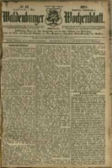 Waldenburger Wochenblatt, Jg. 41, 1895, nr 18