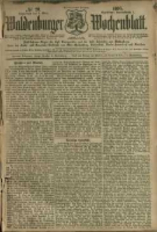 Waldenburger Wochenblatt, Jg. 41, 1895, nr 20