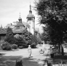 Świeradów-Zdrój, deptak i Dom Zdrojowy[Dokument ikonograficzny]