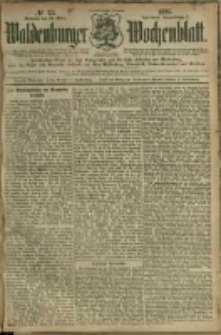 Waldenburger Wochenblatt, Jg. 41, 1895, nr 23