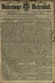 Waldenburger Wochenblatt, Jg. 41, 1895, nr 31