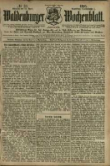 Waldenburger Wochenblatt, Jg. 41, 1895, nr 33