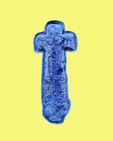 Jelenia Góra, krzyż pokutny w ścianie cerkwi [Dokument ikonograficzny]