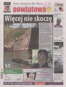 Gazeta Powiatowa - Wiadomości Oławskie, 2011, nr 22