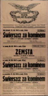 Świerszcz za kominem. Zemsta - afisz [Dokument życia społecznego]