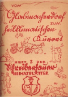 Vom Glasmacherdorf zum heilklimatischen Kurort. Heft 2 der Schreiberhauer Heimatblätter [Dokument elektroniczny]