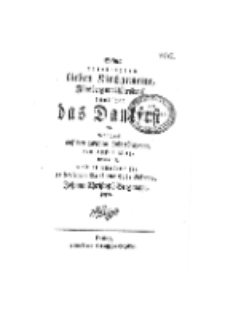 Seiner bereinigten lieben Kirchgemeine, Flinsberg und Ullersdorf kündiget das Dankfest an, welches auf den zweyten Pfingstfeyertag, den 28 sten May, bestimmt ist und ermuntert sie zu heiligem Dank und Lobe Gottes, Johann Christoph Bergmann, Pastor. [Dokument elektroniczny]