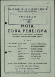 Moja żona Penelopa - program [Dokument życia społecznego]