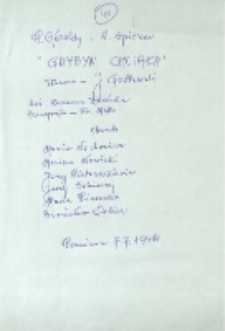 Gdybym chciała - szkic programu [Dokument życia społecznego]