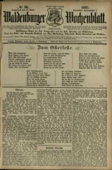 Waldenburger Wochenblatt, Jg. 41, 1895, nr 30