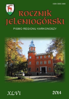 Rocznik Jeleniogórski : pismo regionu Karkonoszy, T. 46 (2014)