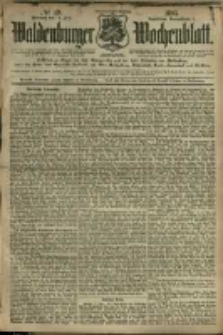 Waldenburger Wochenblatt, Jg. 41, 1895, nr 49