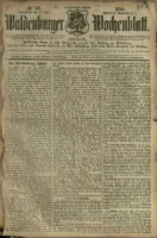 Waldenburger Wochenblatt, Jg. 41, 1895, nr 56
