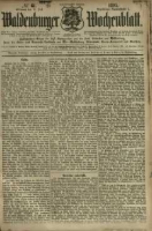Waldenburger Wochenblatt, Jg. 41, 1895, nr 61