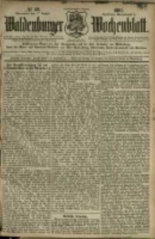 Waldenburger Wochenblatt, Jg. 41, 1895, nr 66