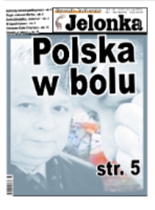 Jelonka.com : tygodnik regionalny, R. 5, 2010, 15 (183) [Dokument elektroniczny]