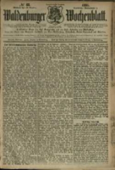 Waldenburger Wochenblatt, Jg. 41, 1895, nr 83