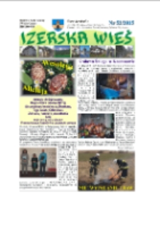 Izerska Wieś : Biuletyn Rady Gminy i Wójta Gminy, 2015, nr 52 [Dokument elektroniczny]