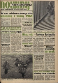 Nowiny Jeleniogórskie : magazyn ilustrowany ziemi jeleniogórskiej, R. 4, 1961, nr 39 (183)