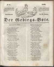 Der Gebirgsbote, 1849, nr 2