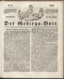Der Gebirgsbote, 1849, nr 4