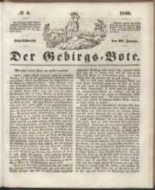 Der Gebirgsbote, 1849, nr 4