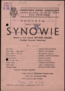 Synowie - program [Dokument życia społecznego]