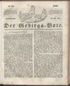 Der Gebirgsbote, 1849, nr 19