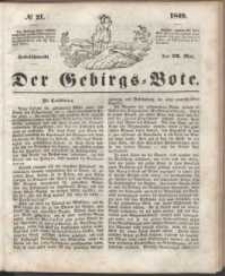 Der Gebirgsbote, 1849, nr 21