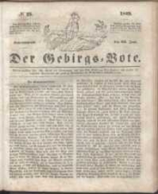 Der Gebirgsbote, 1849, nr 25