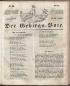 Der Gebirgsbote, 1849, nr 34