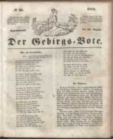 Der Gebirgsbote, 1849, nr 34